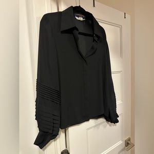 Louis Vuitton uniform black blouse